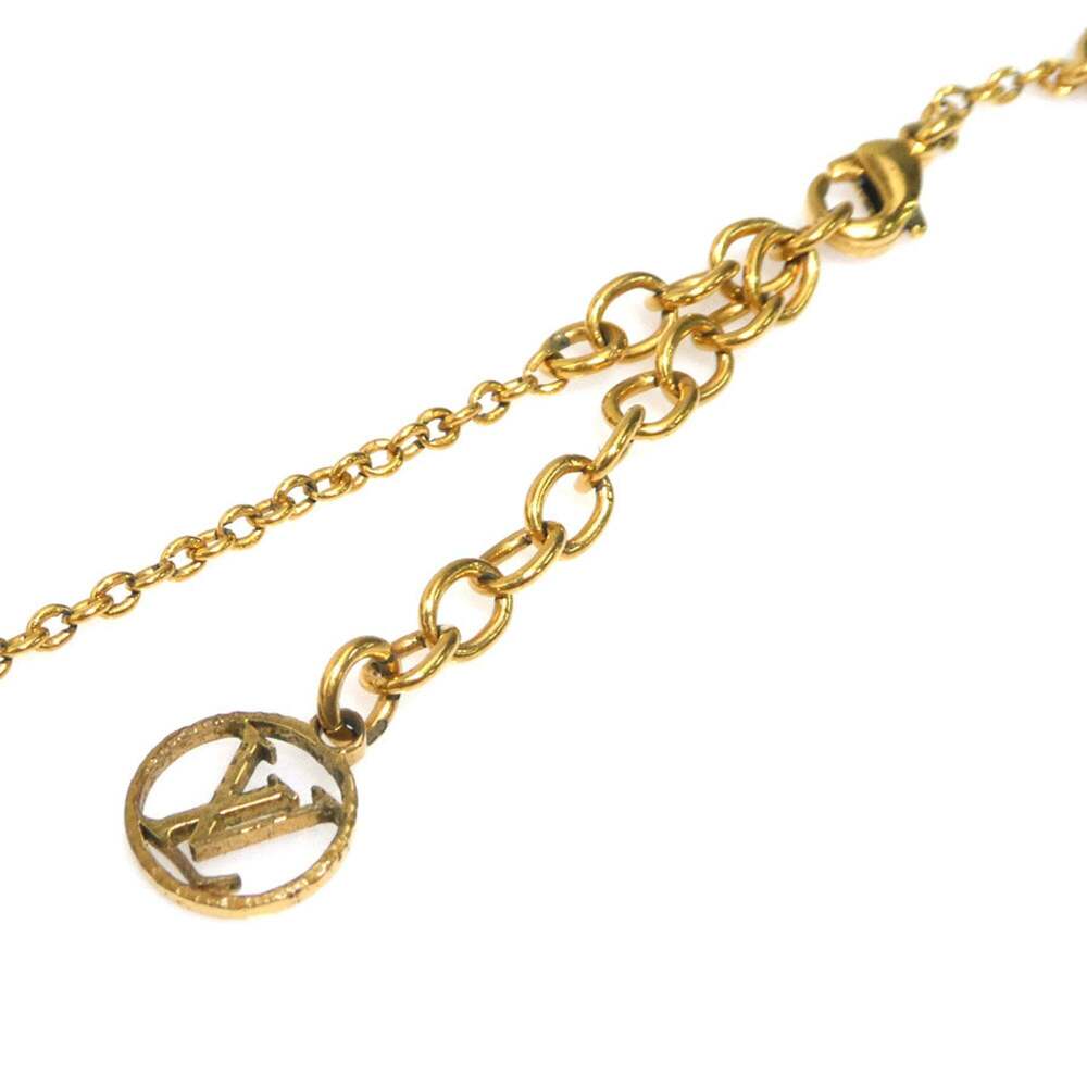 LOUIS VUITTON Gold Necklace - Picture 7 of 12